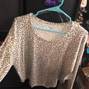 Animal print super soft top